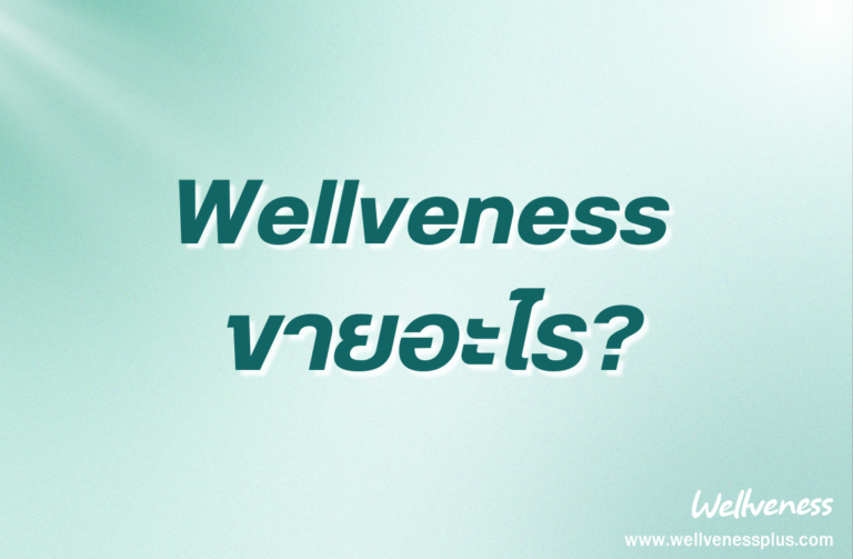 wellveness ขายอะไร